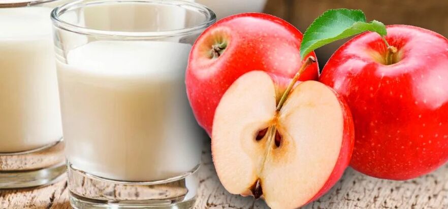 Aiste bia kefir-Apple