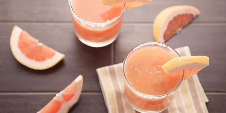 smoothie grapefruit watermelon do meáchain caillteanas